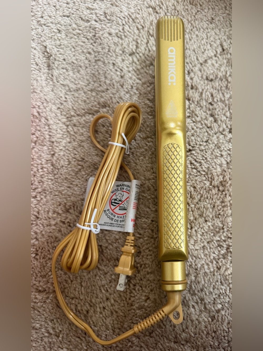 Amika Gold Flat Iron